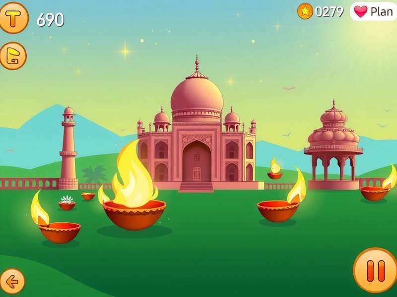 Sweet Delight India Trip Game Screenshot